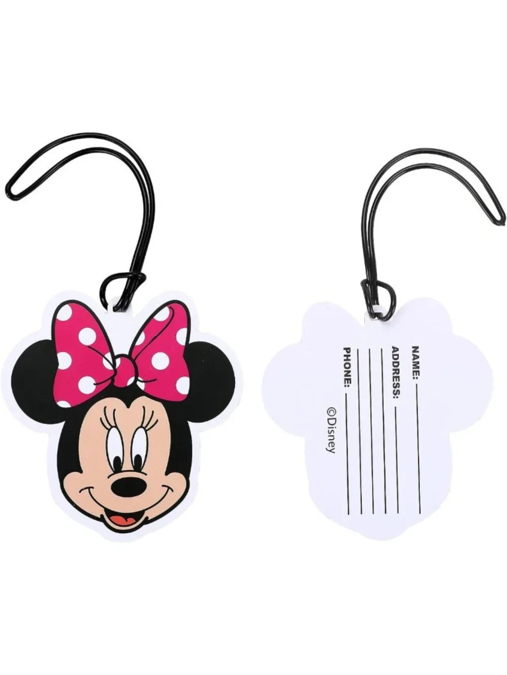 Classic Minnie Mouse 4-Piece Kids Luggage Set - Pilot Case, Duffle Bag & Tags
